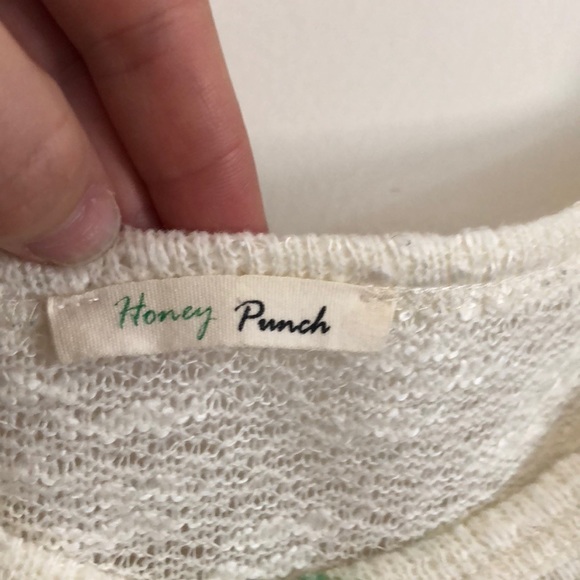 Flower pull over sweater - Picture 3 of 3